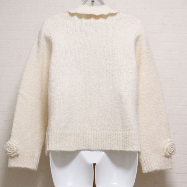 生成薔薇モチーフカーディガン - ピンクハウス通販｜リサイクル