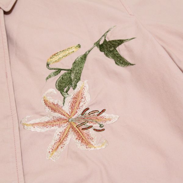 ピンクゆり刺繍コート☆ - ピンクハウス通販｜リサイクルブティック