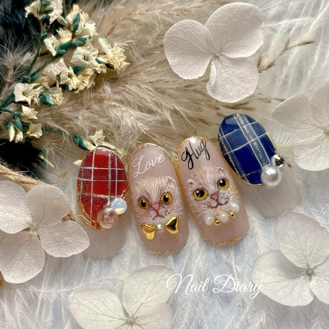 2/22は猫の日！ニャンニャンニャンの猫ネイル｜2023
