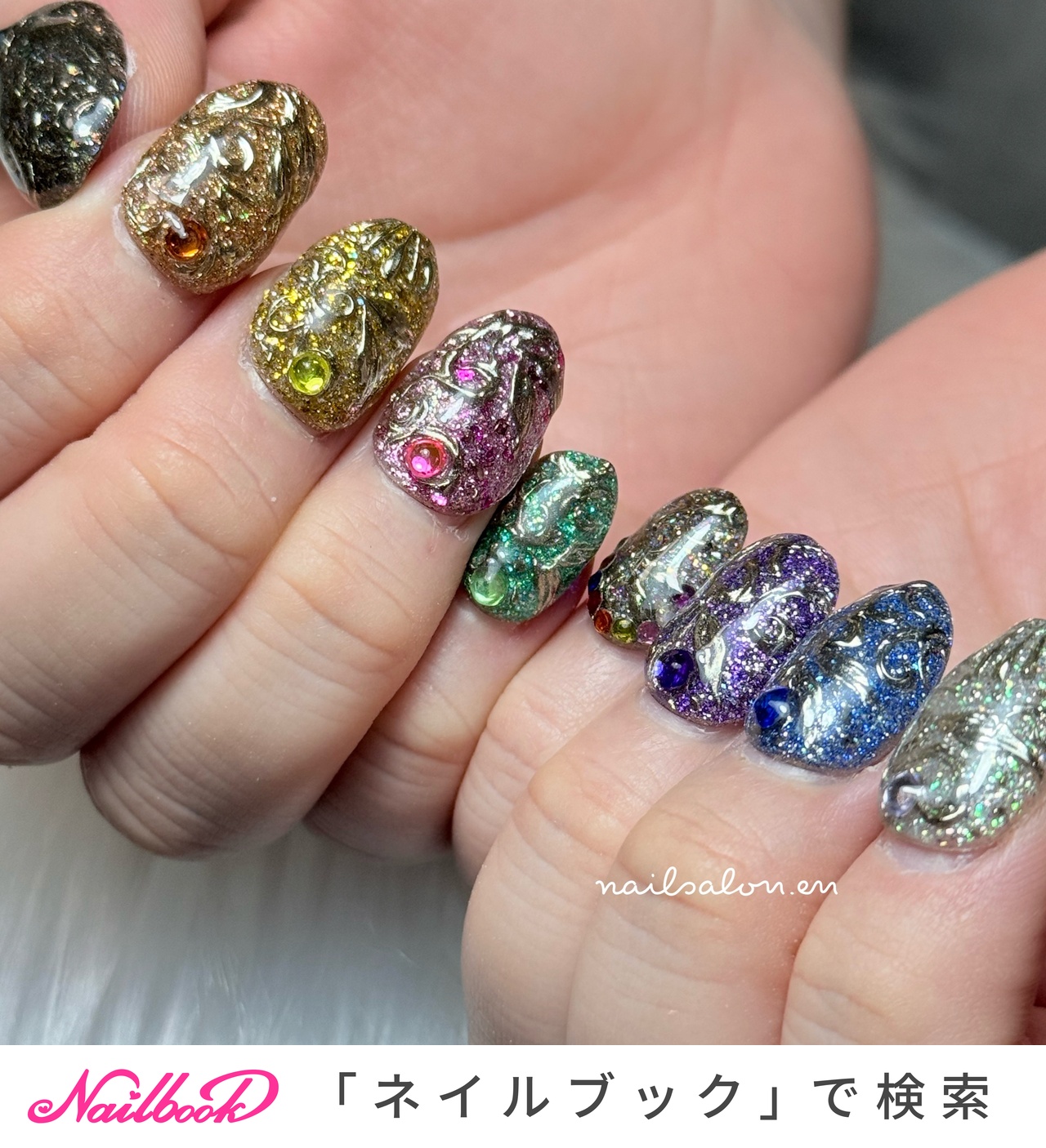 オーダーネイルチップ！｜ネイルブック