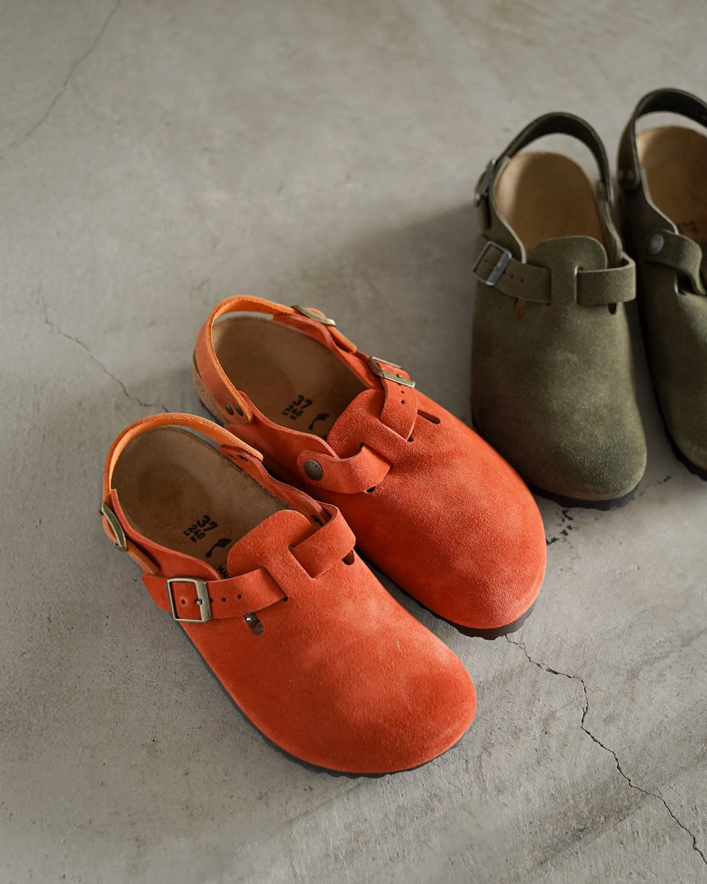 ビルケンシュトック BIRKENSTOCK トキオ Tokio Suede ベロアレザー