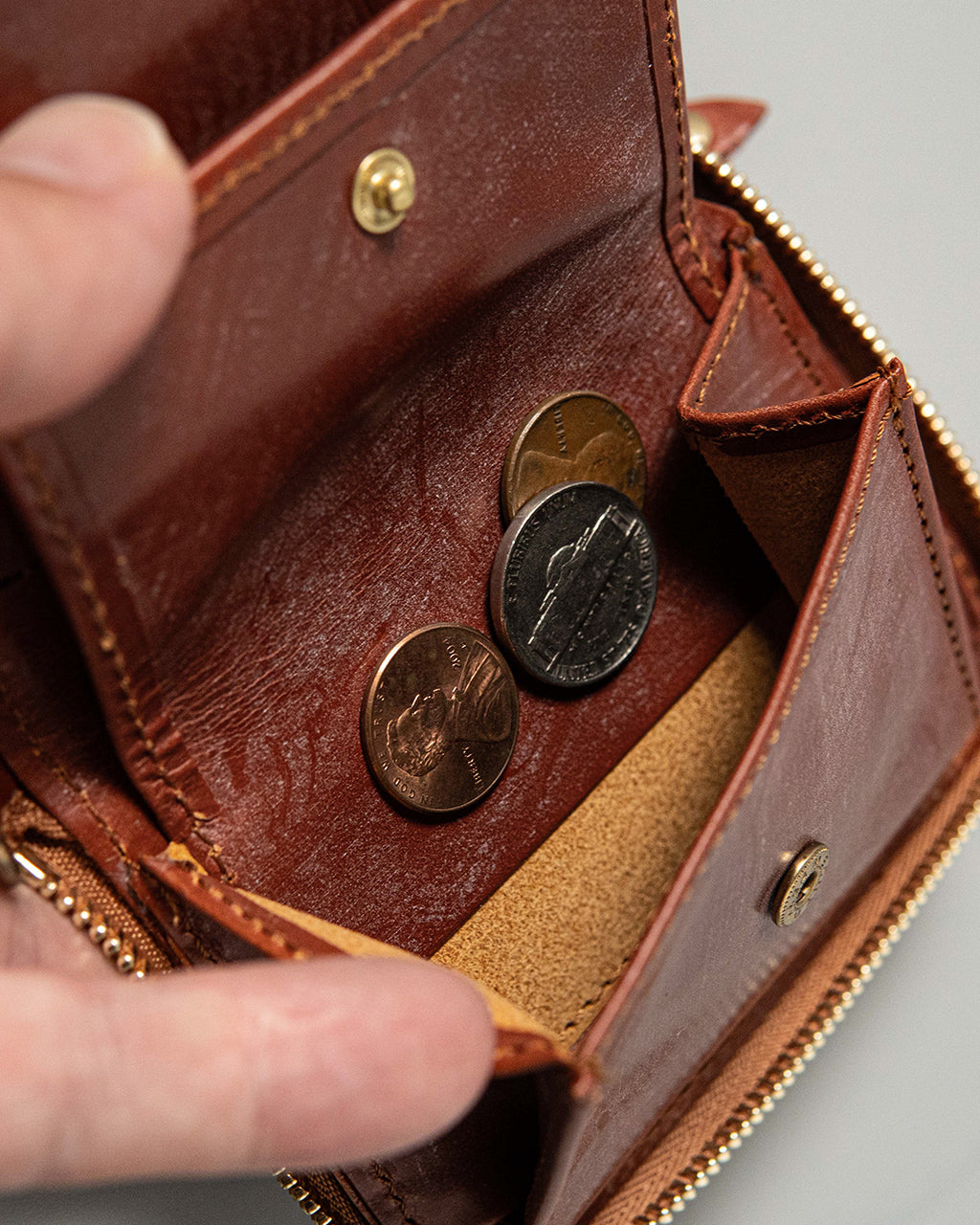 GLENROYAL スモール ジップ ウォレット SMALL ZIP WALLET 03-5814