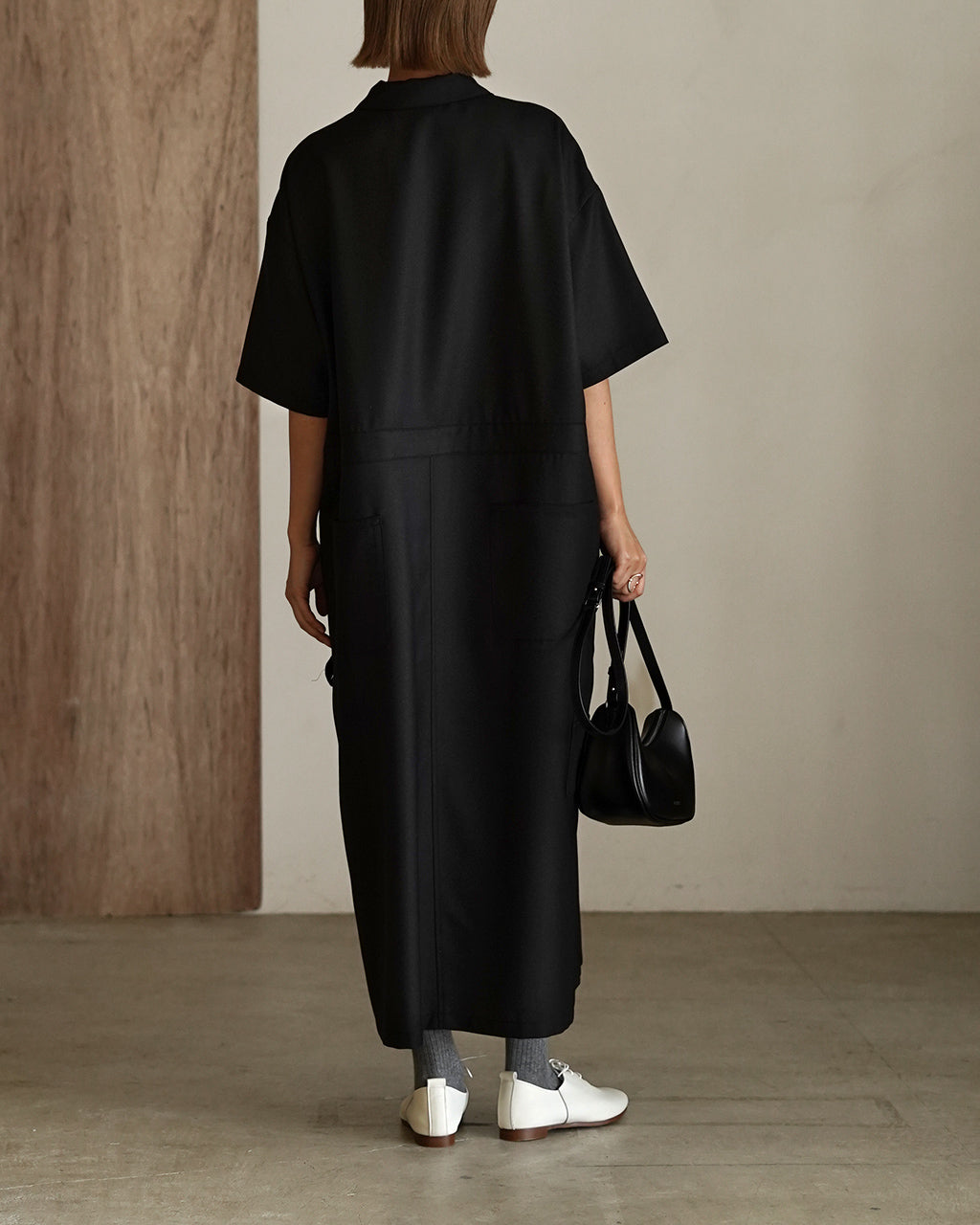 ミズイロインド mizuiro ind ペインター ライク ワンピース レディース