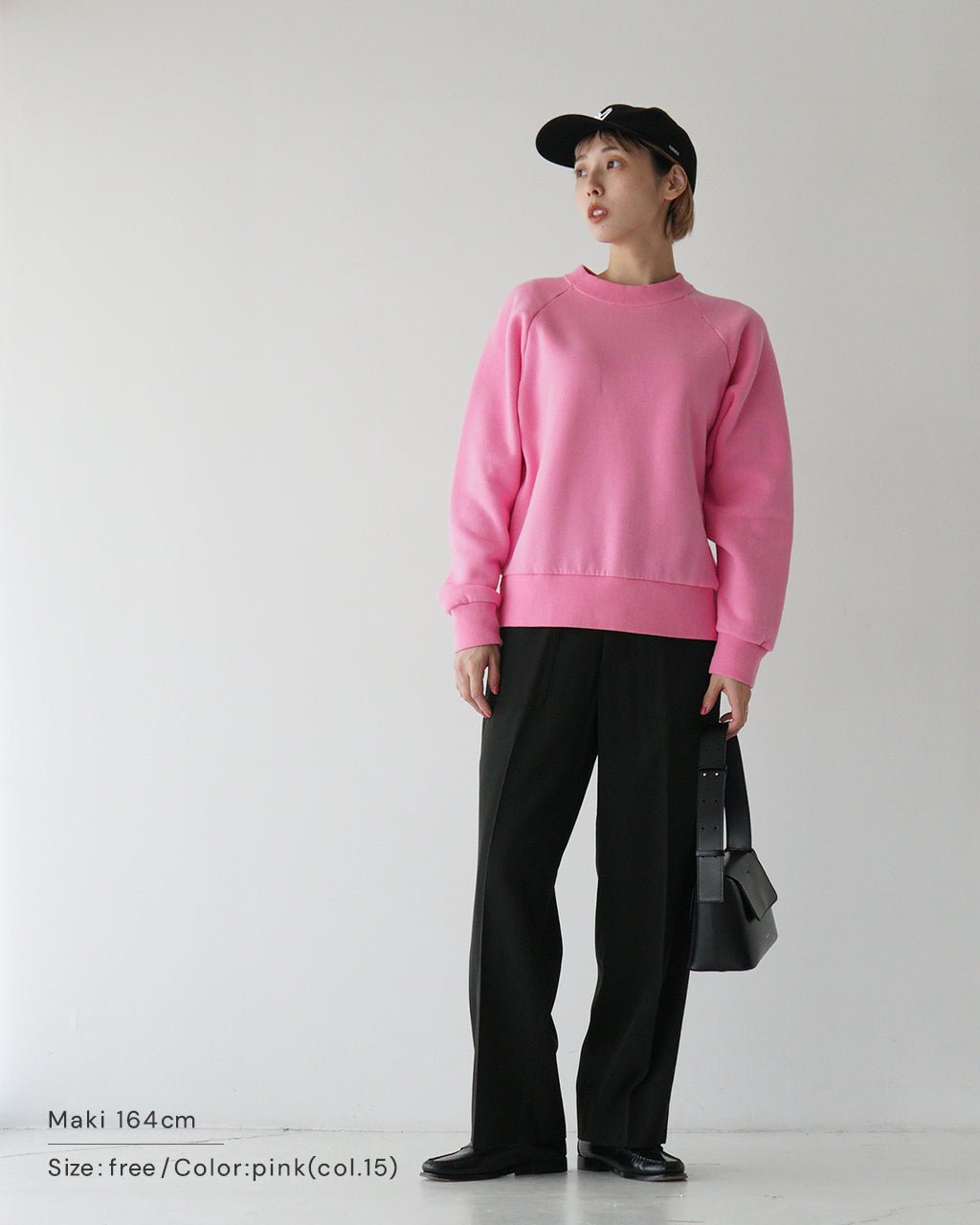 THE SHINZONE シンゾーン クルーネック スウェット COMMON SWEAT 裏