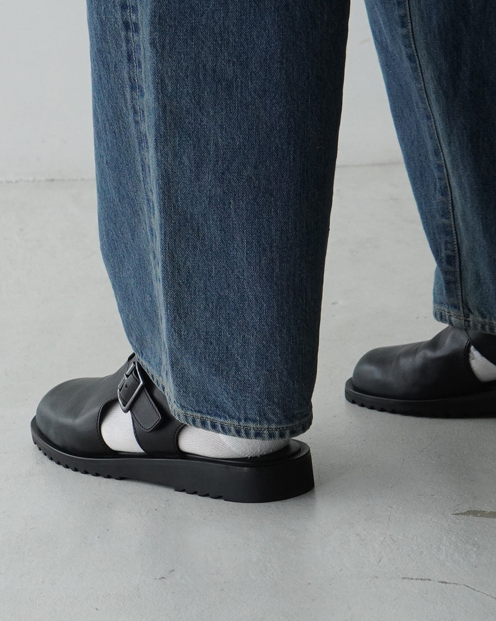 Paraboot アドリアティック ADRIATIC レザーサンダル バックストラップ