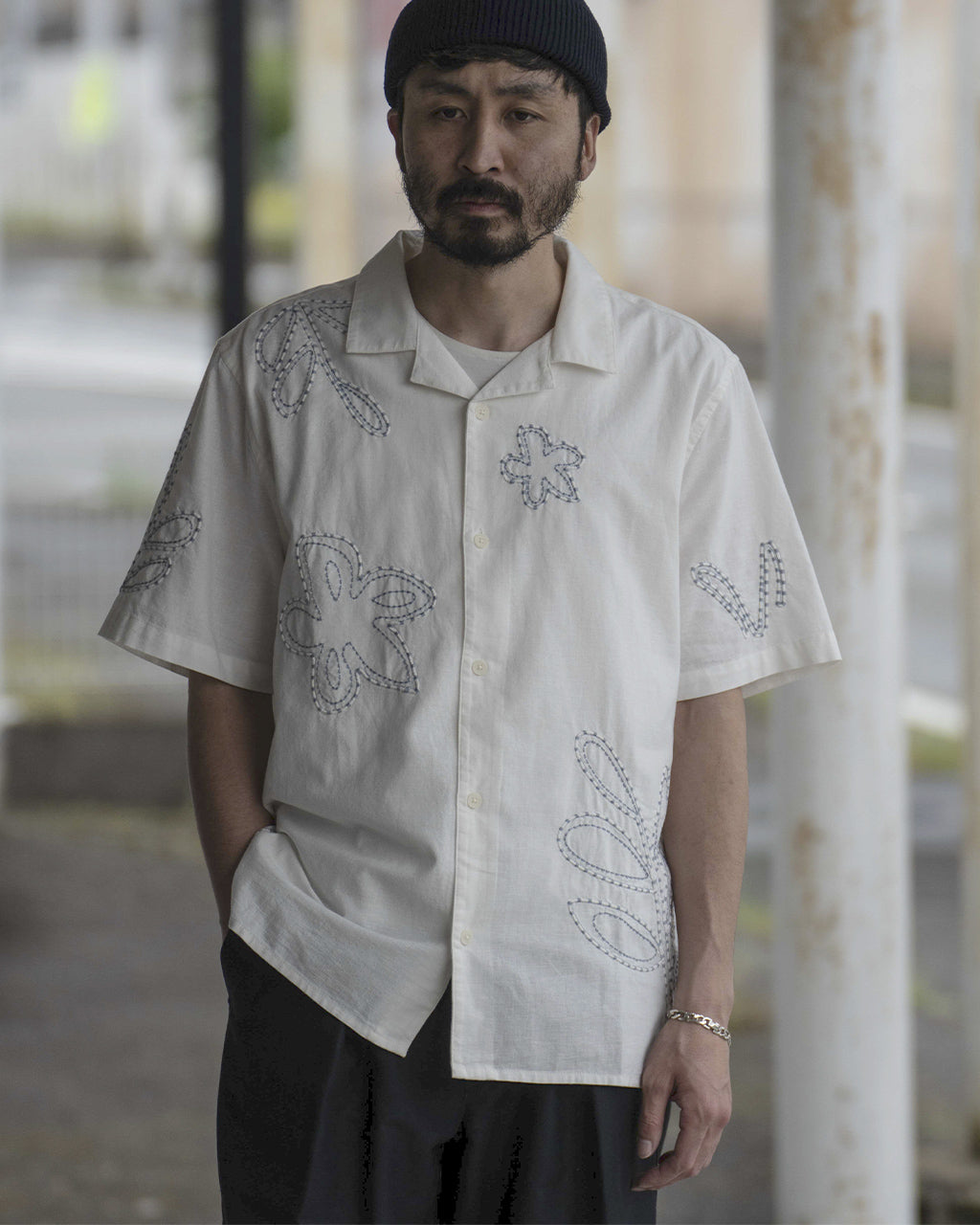 wax london ｜outlet｜ ディドコット ショートスリーブ シャツ メンズ