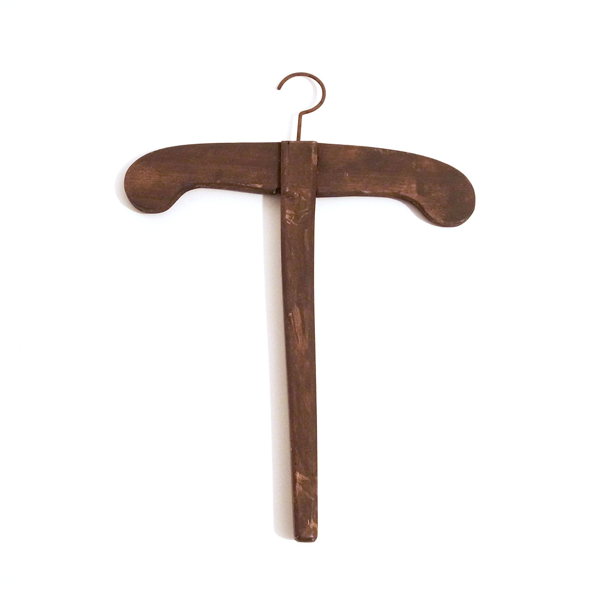 cross and border-アンティーク 木製クロスハンガー | 木製ハンガー