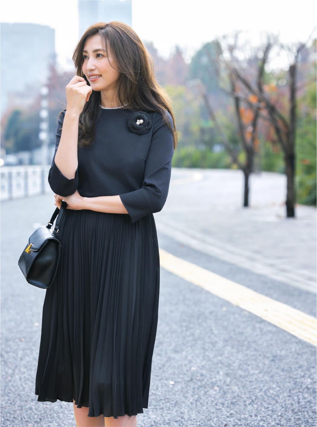 組曲】大切な日の装いも私らしく、きれいめフェミニン派の春のセレモニー服