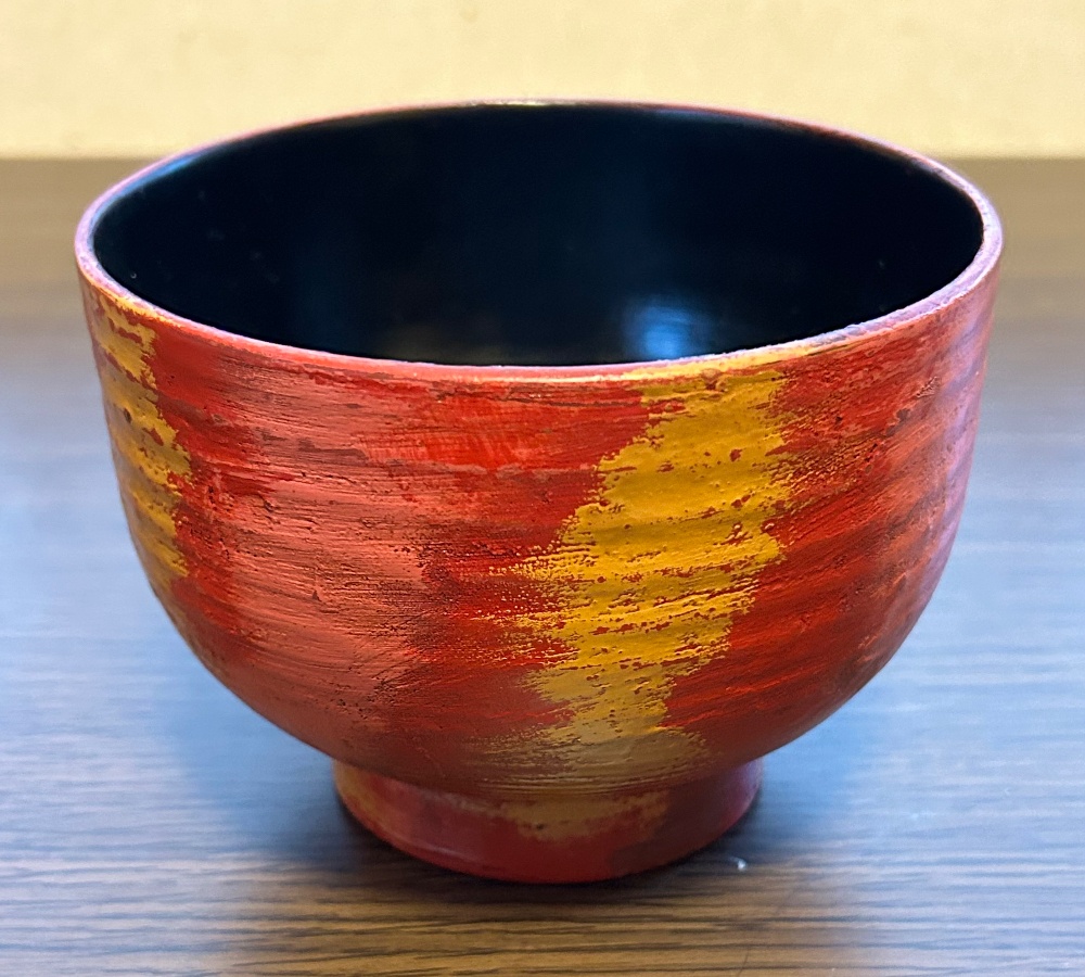 荒挽合鹿椀藍 | うるし工房 錦壽KINJU(山岸厚夫)