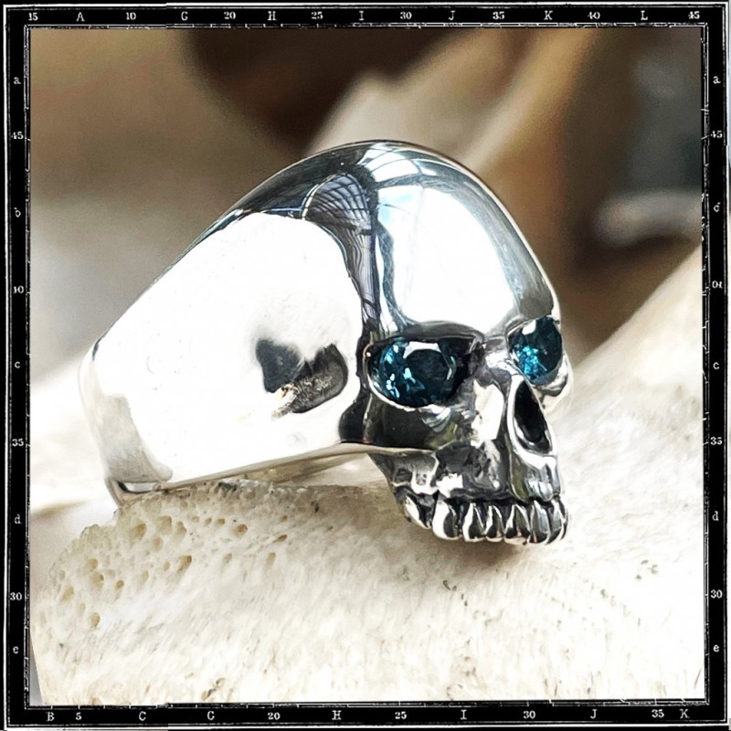 Custom Evil Skull Ring - Mini