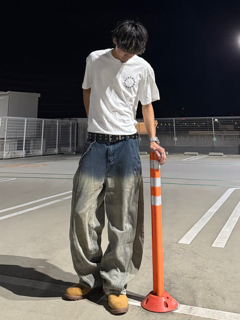 Kenshin_グラデーションバルーンデニムパンツ DPB73377 – CRAMMY