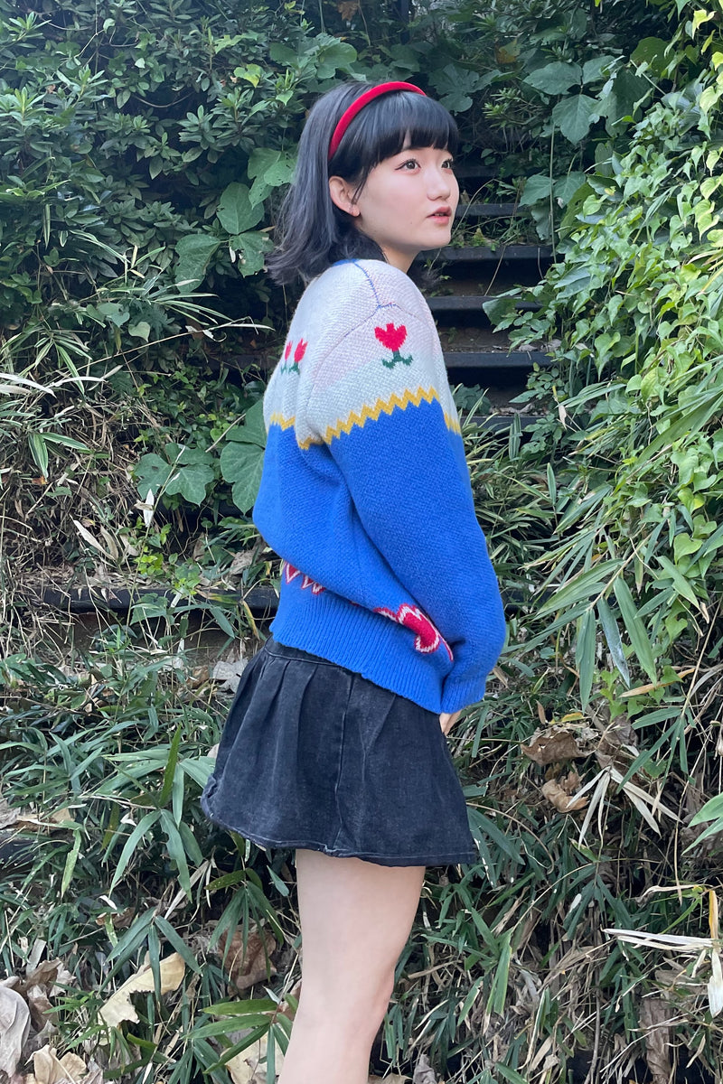 フラワーハットニット DPA43120 – CRAMMY