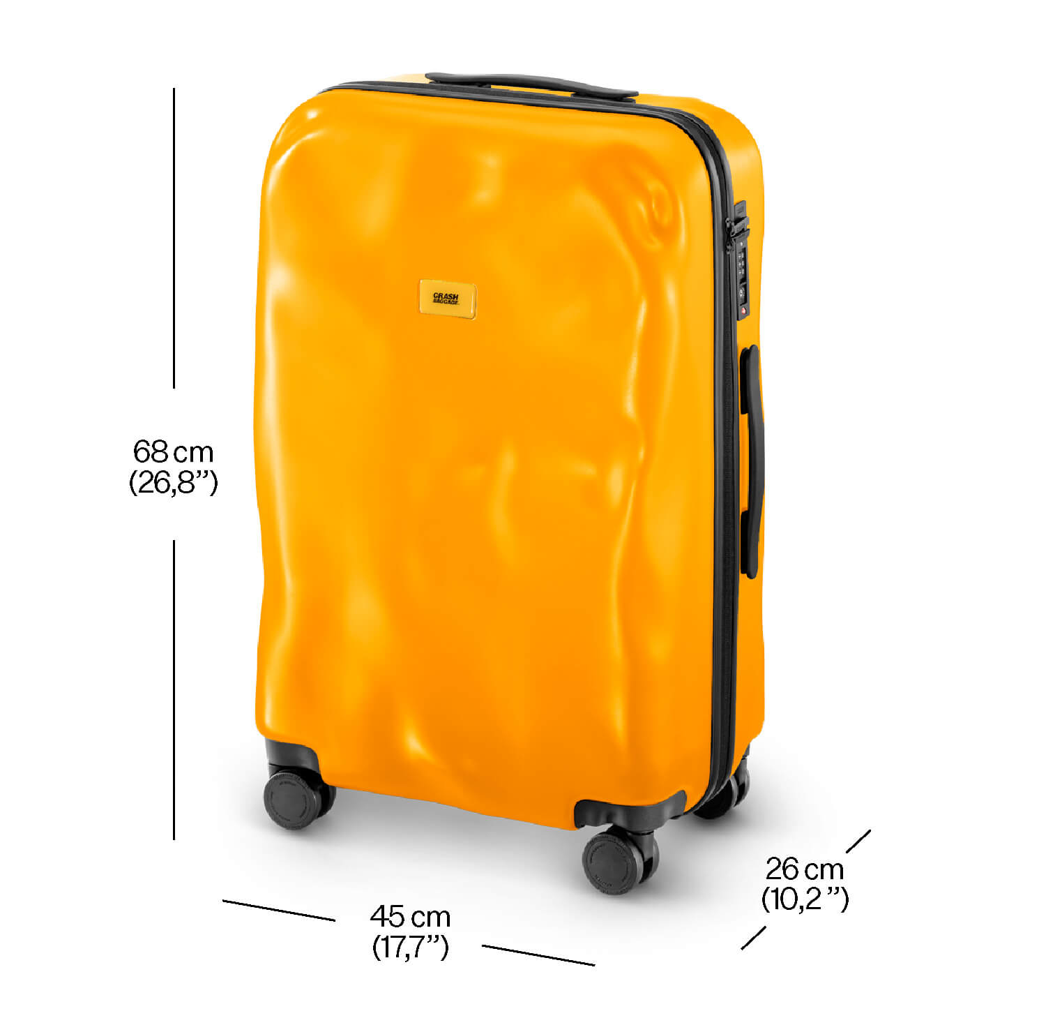 ブラック 4～6泊用｜アイコンコレクション | CRASH BAGGAGE