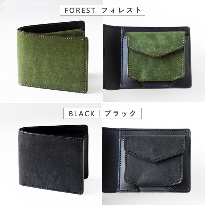 CRAMP (クランプ) プエブロレザー 着脱コインケース 二つ折り財布