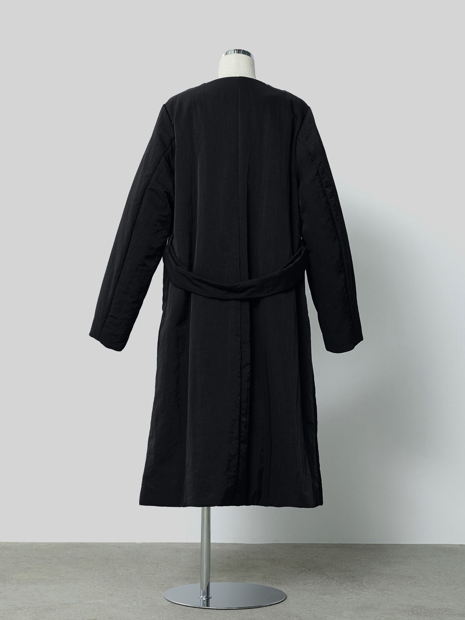 crewre online store / 2wayノーカラーパファーコート