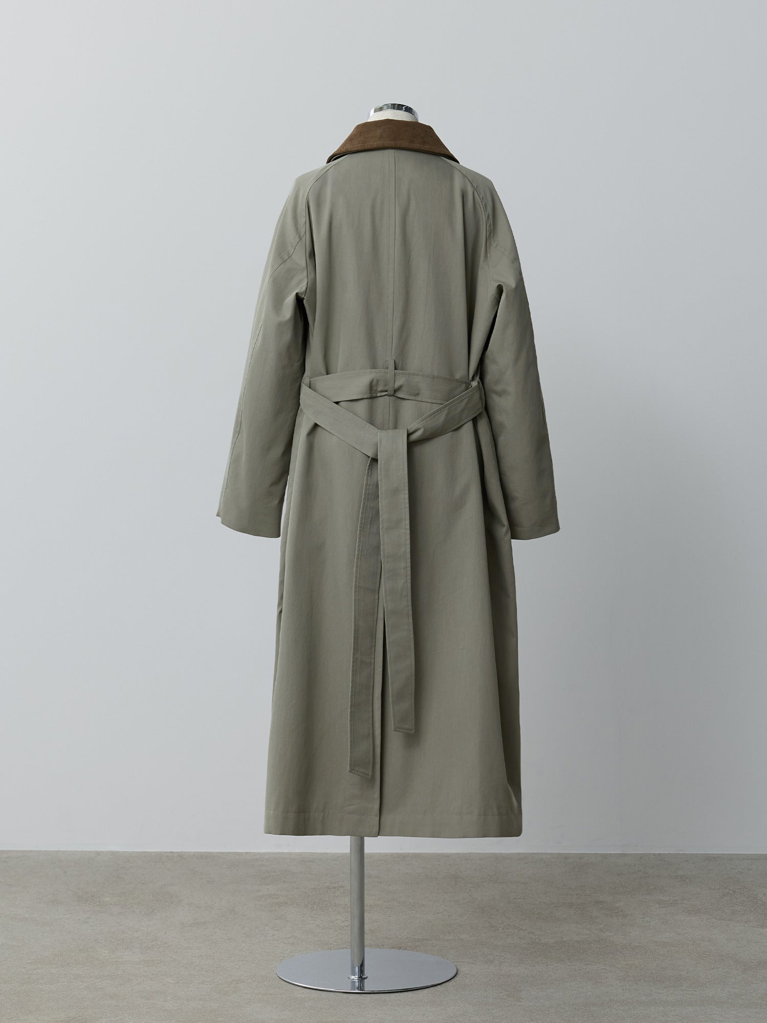 crewre online store / 2wayカラーツイルロングコート