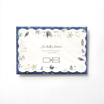 文鳥 ダイカットミニレターセット CGL697 | Products | クリエイトジー