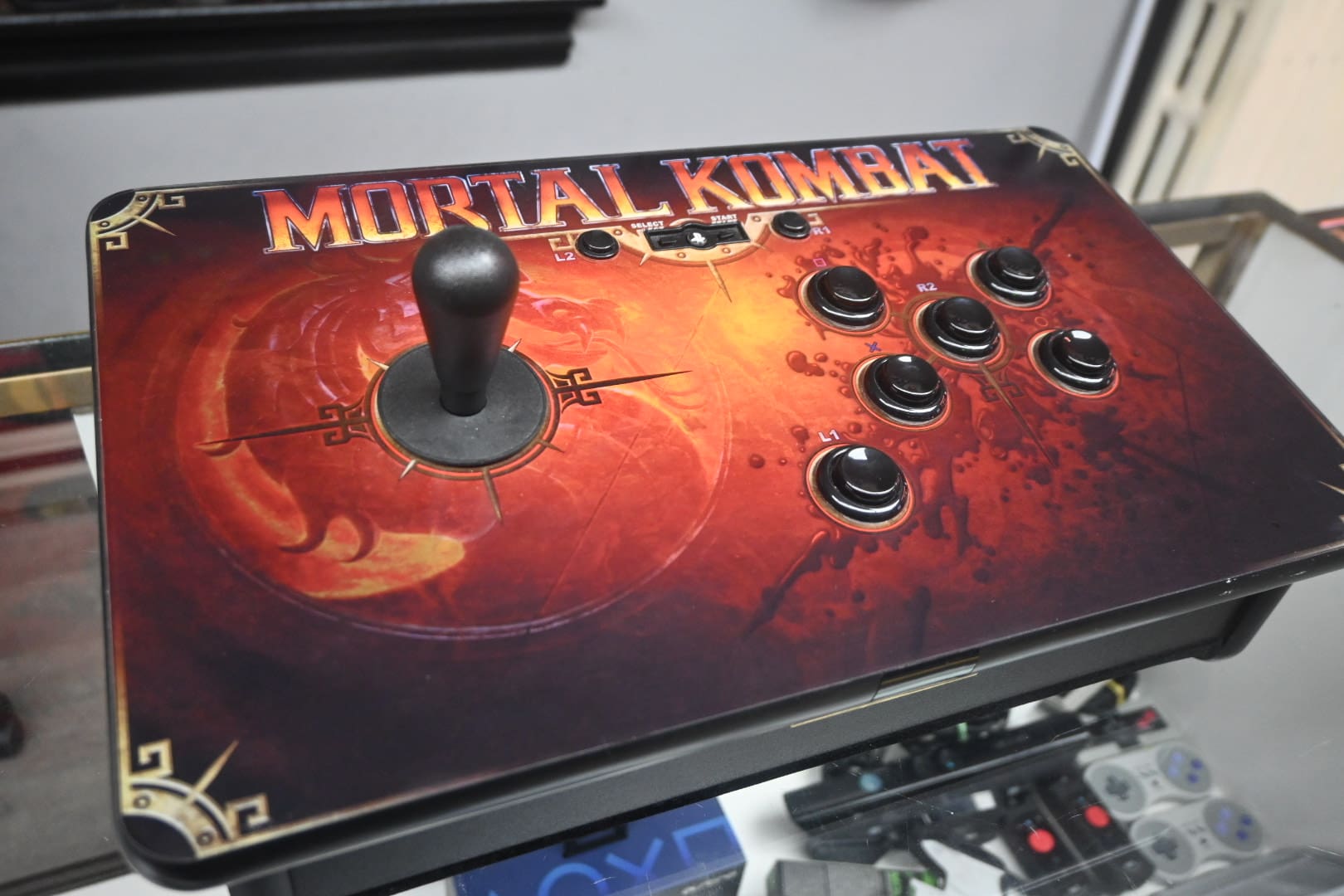 Mortal Kombat PS3 Fight Stick + Game Bundle | Cryptic Collectibles