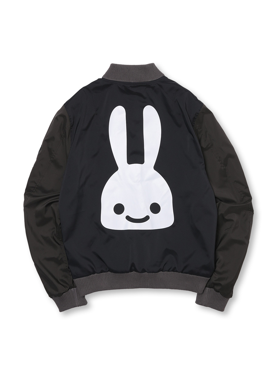 上向きとらちゃんのリバーシブルスカジャン｜ウサギがいる｜CUNE