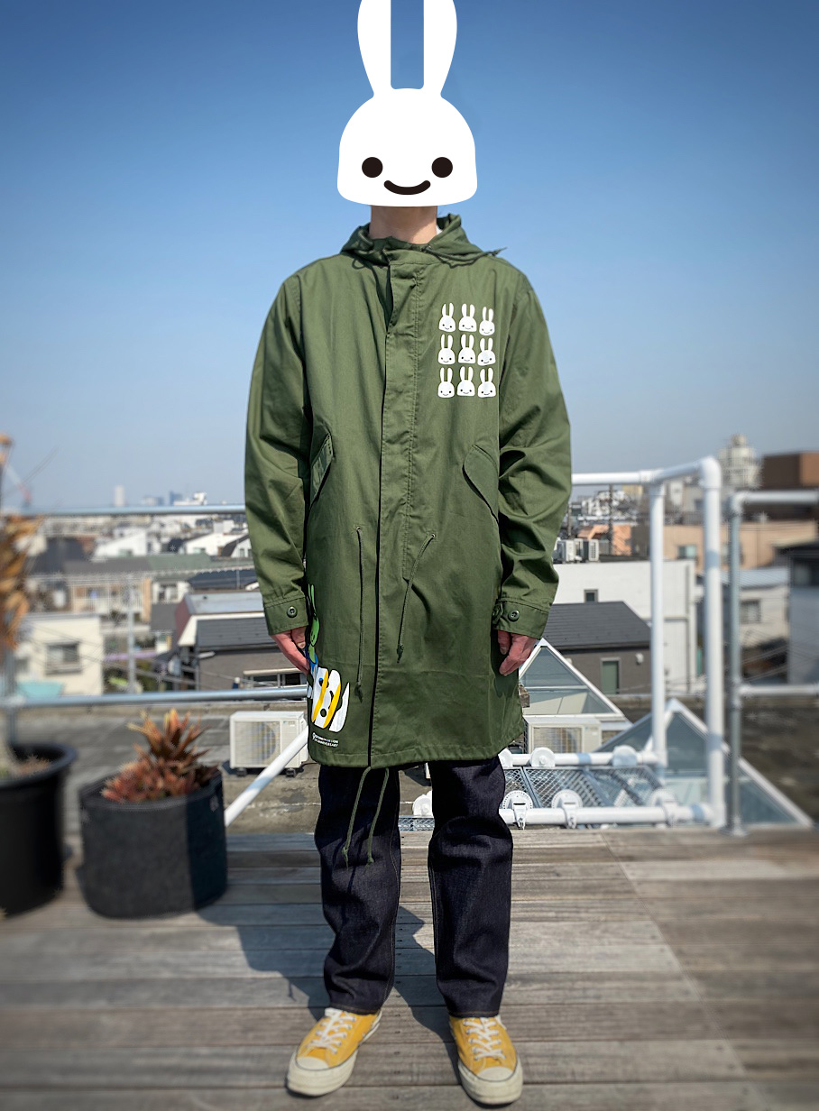 OS 9th Anniv. モッズコート｜ウサギがいる｜CUNE ONLINE STORE