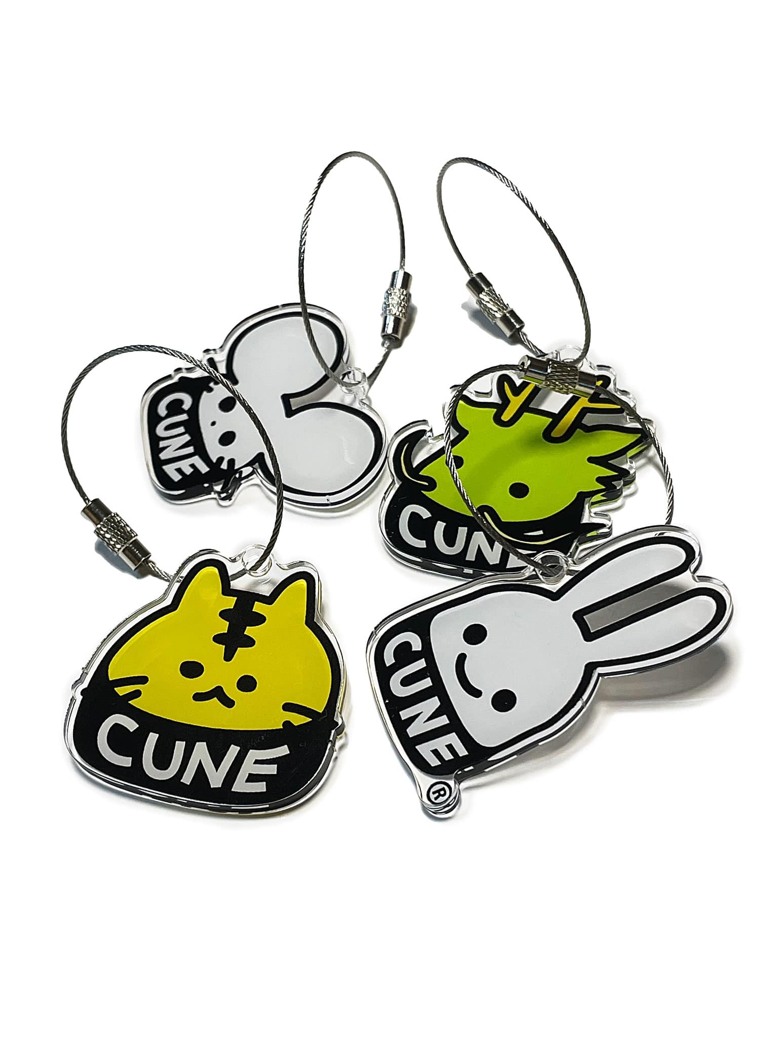 OS 12th Anniv. アクリルキーホルダーセット 十二支｜ウサギがいる