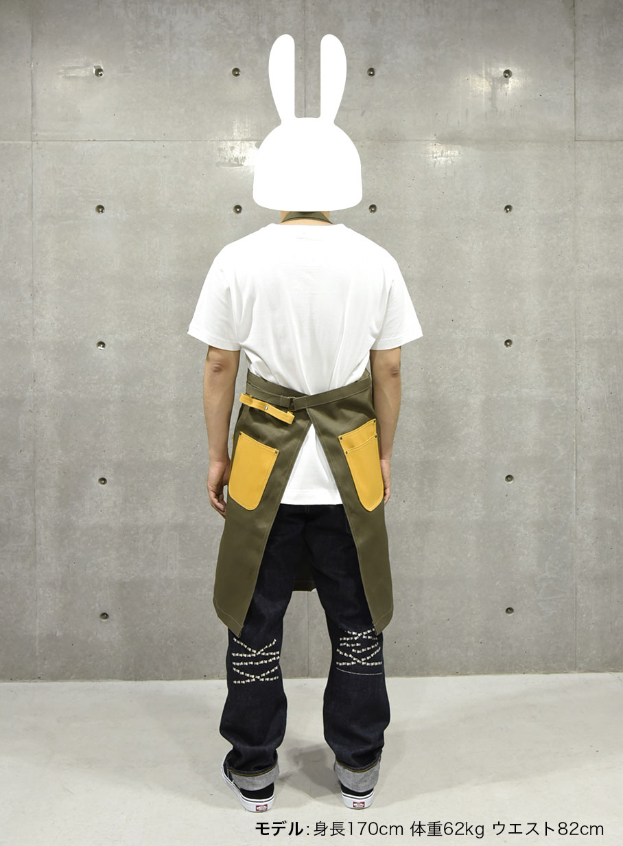 ワークエプロン｜ウサギがいる｜CUNE ONLINE STORE
