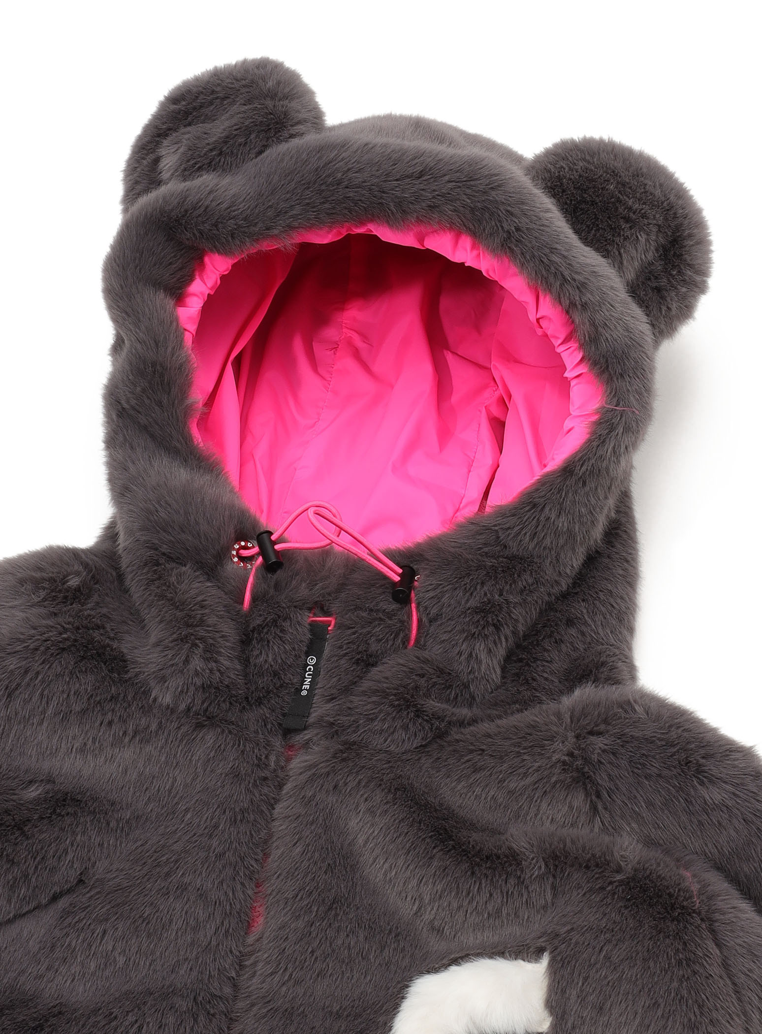 耳付きファーブルゾン｜ウサギがいる｜CUNE ONLINE STORE