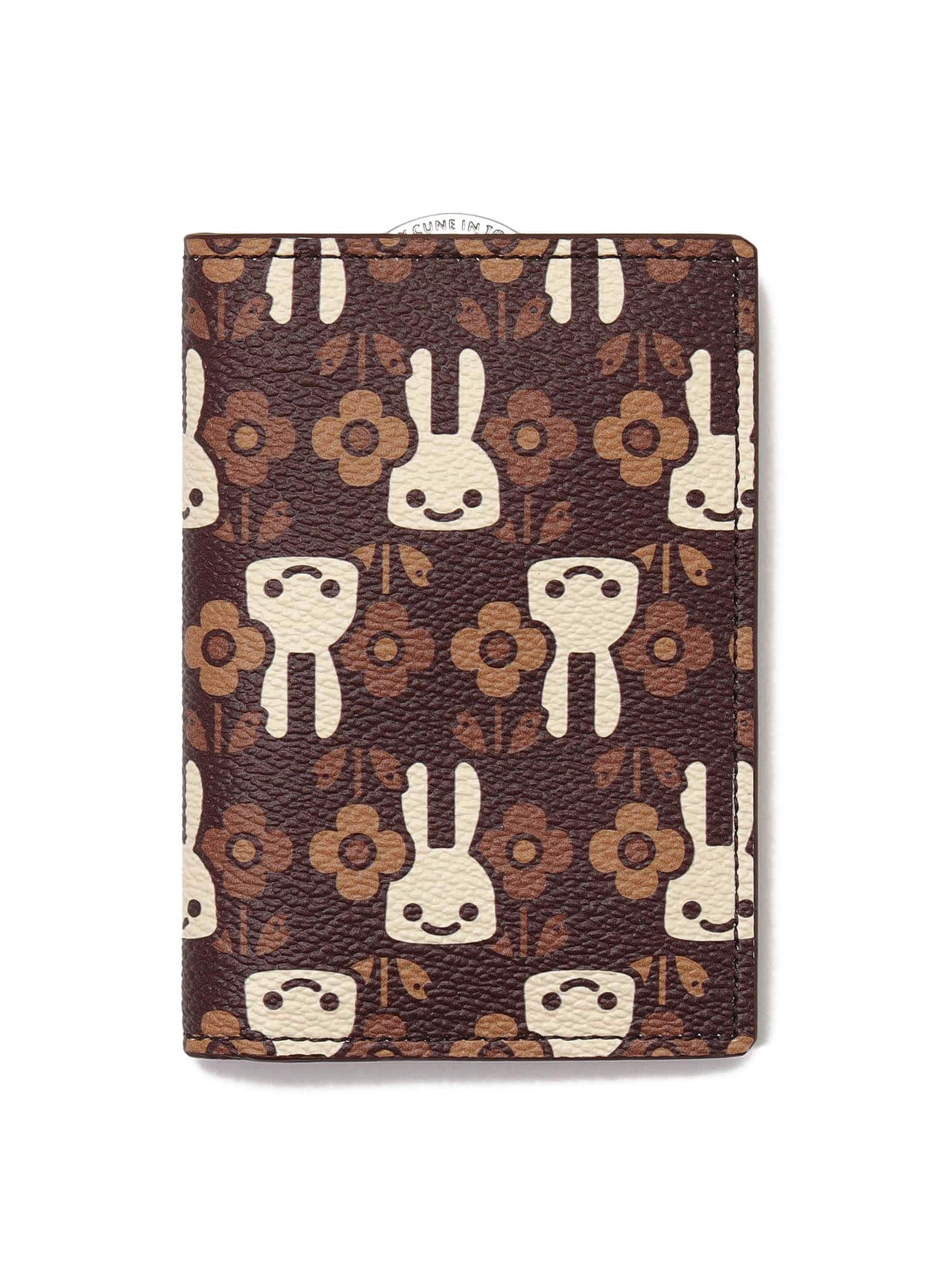 花グラムカードケース｜ウサギがいる｜CUNE ONLINE STORE