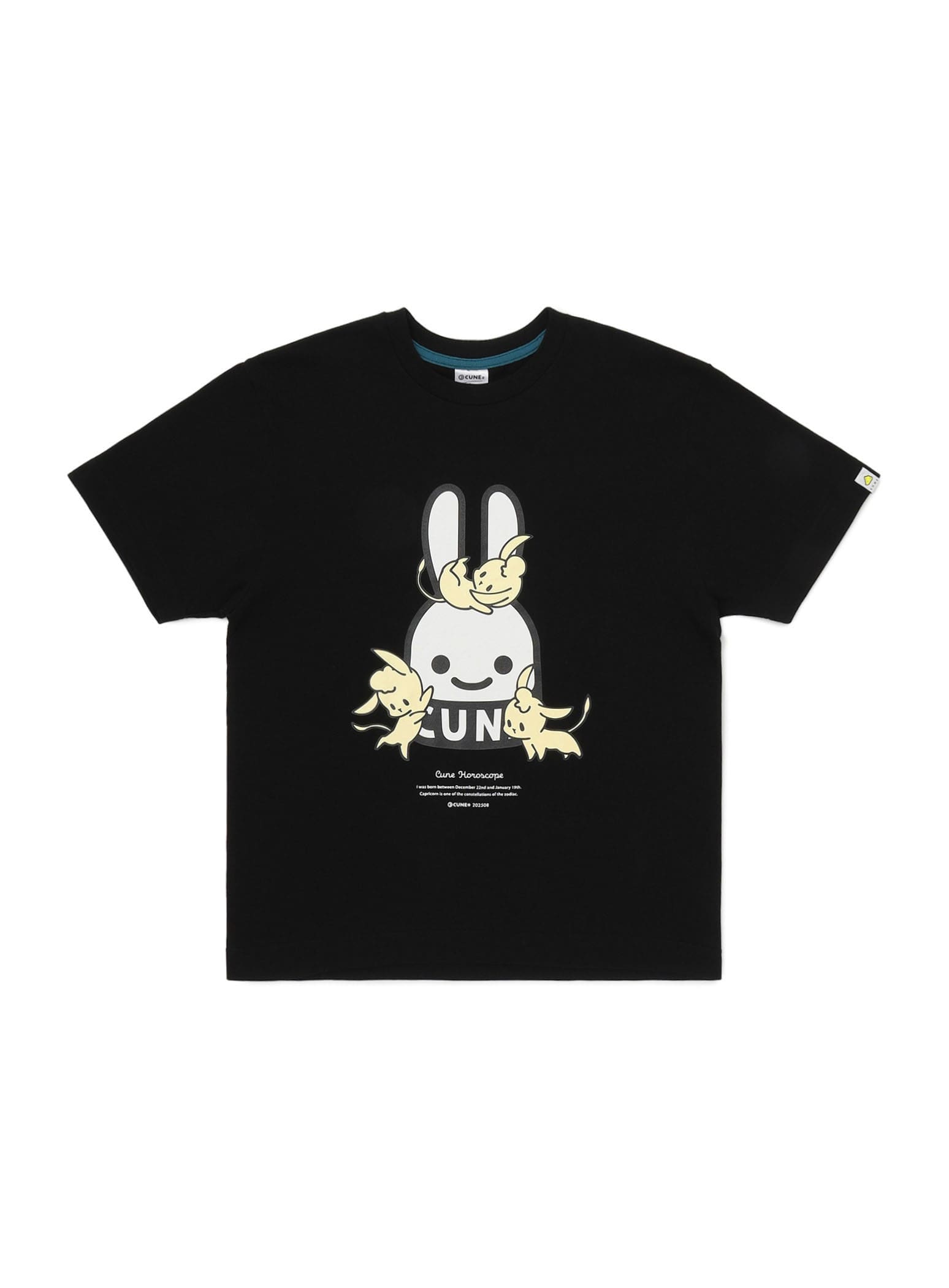 CUNE Horoscope S/S Tee 2025 やぎ座｜ウサギがいる｜CUNE ONLINE STORE