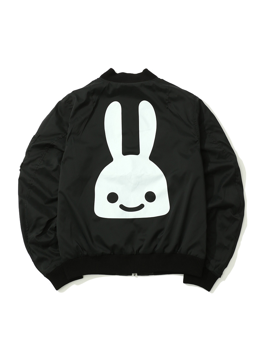 骨スカジャン｜ウサギがいる｜CUNE ONLINE STORE