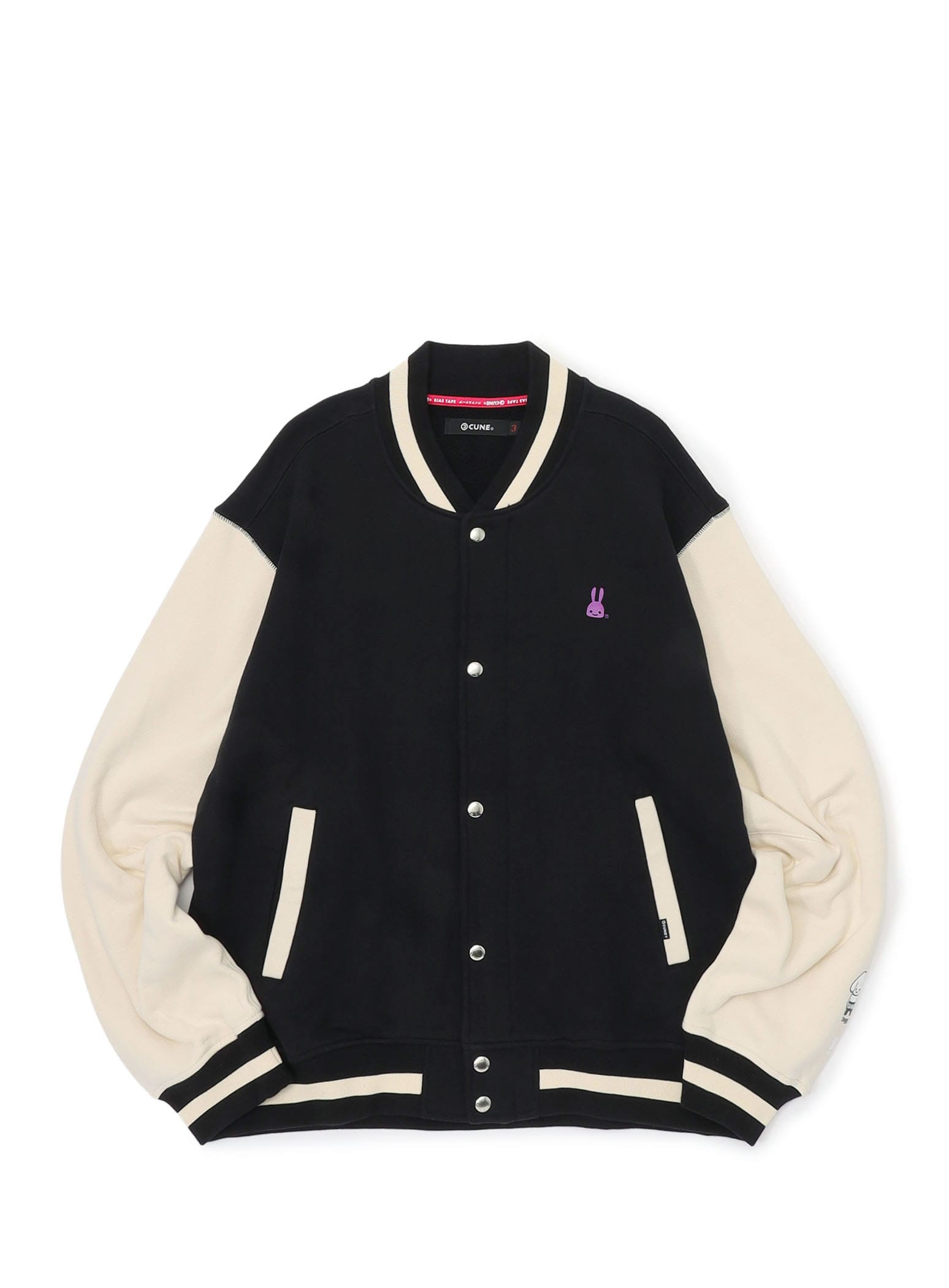 犬と人 人のスウェットスタジャン CUNEウサギ｜ウサギがいる｜CUNE