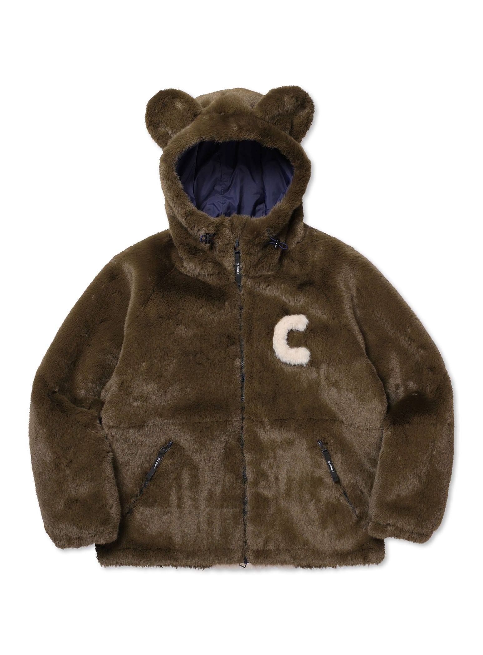 耳付きファーブルゾン｜ウサギがいる｜CUNE ONLINE STORE