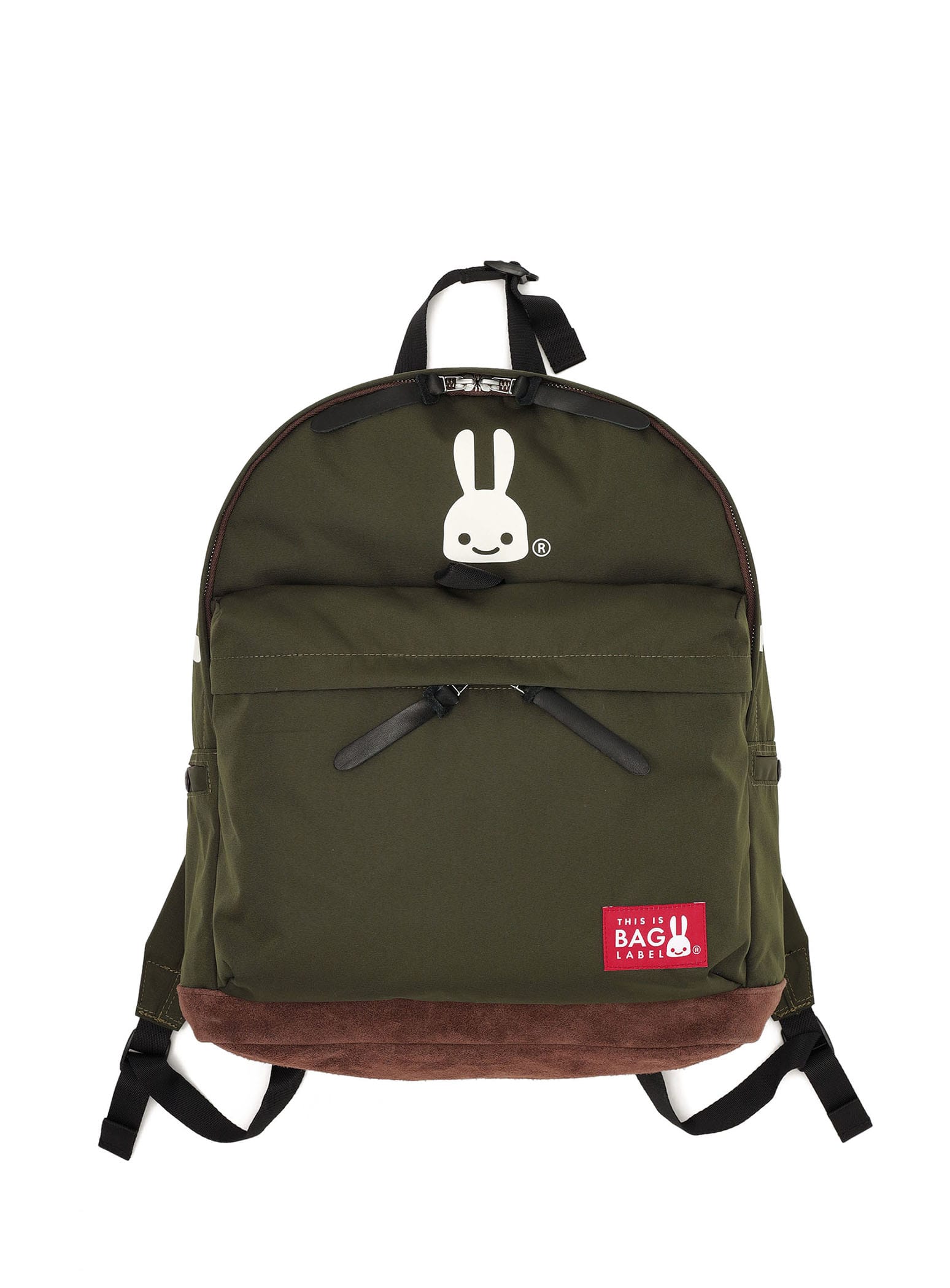 底レザーでコーデュラRのCUNEバックパック L｜ウサギがいる｜CUNE