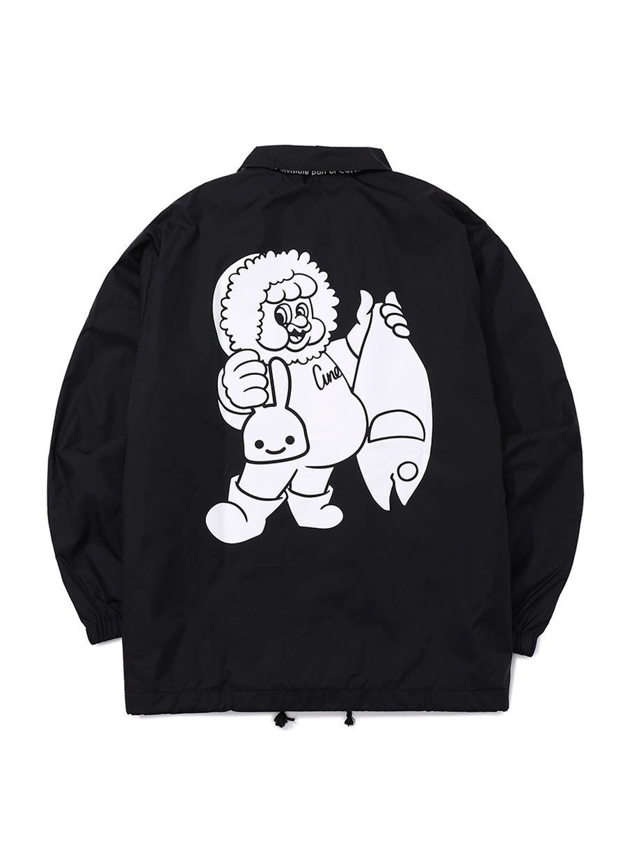 ナイロンコーチジャケット｜ウサギがいる｜CUNE ONLINE STORE