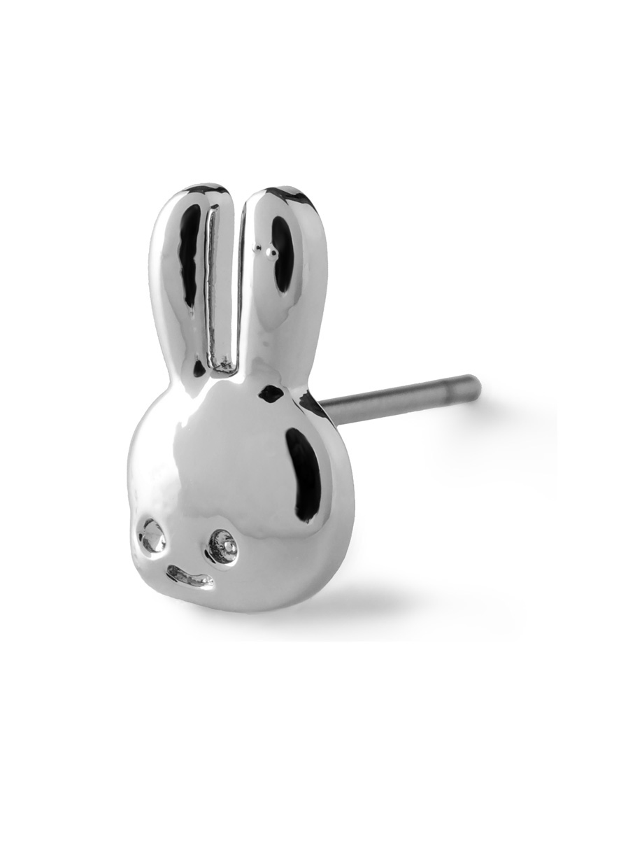 うさちゃんとねこちゃんの顔ピアスセット｜ウサギがいる｜CUNE ONLINE