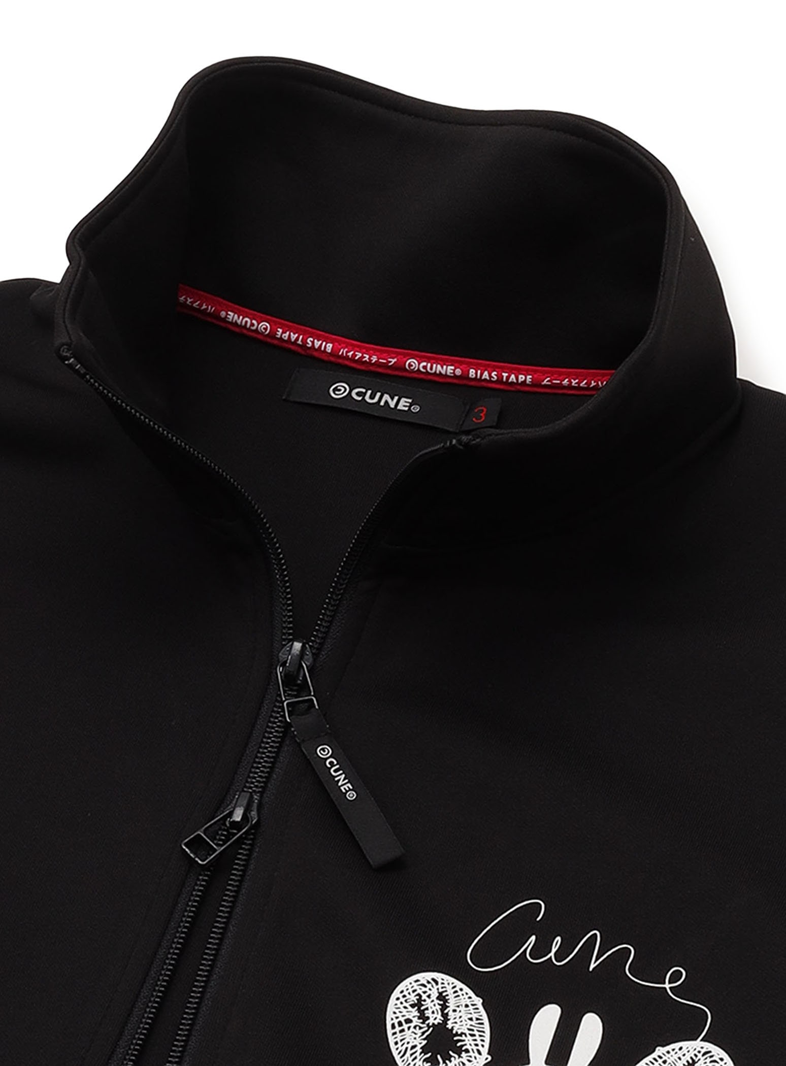 スタンドジップジャージ ウサギテニス｜ウサギがいる｜CUNE ONLINE STORE