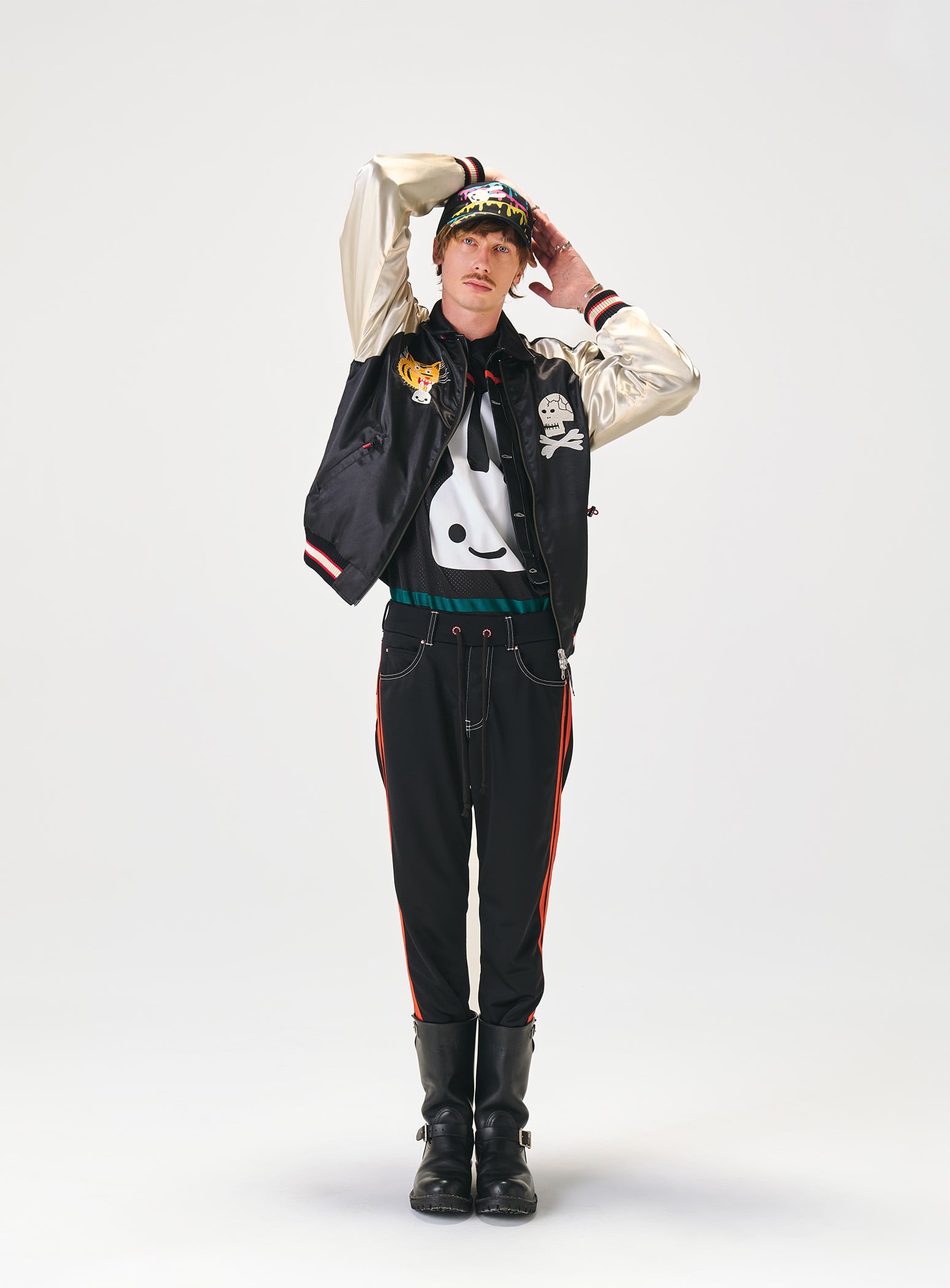 BOXSURFBALL リバーシブルスカジャン｜ウサギがいる｜CUNE ONLINE STORE