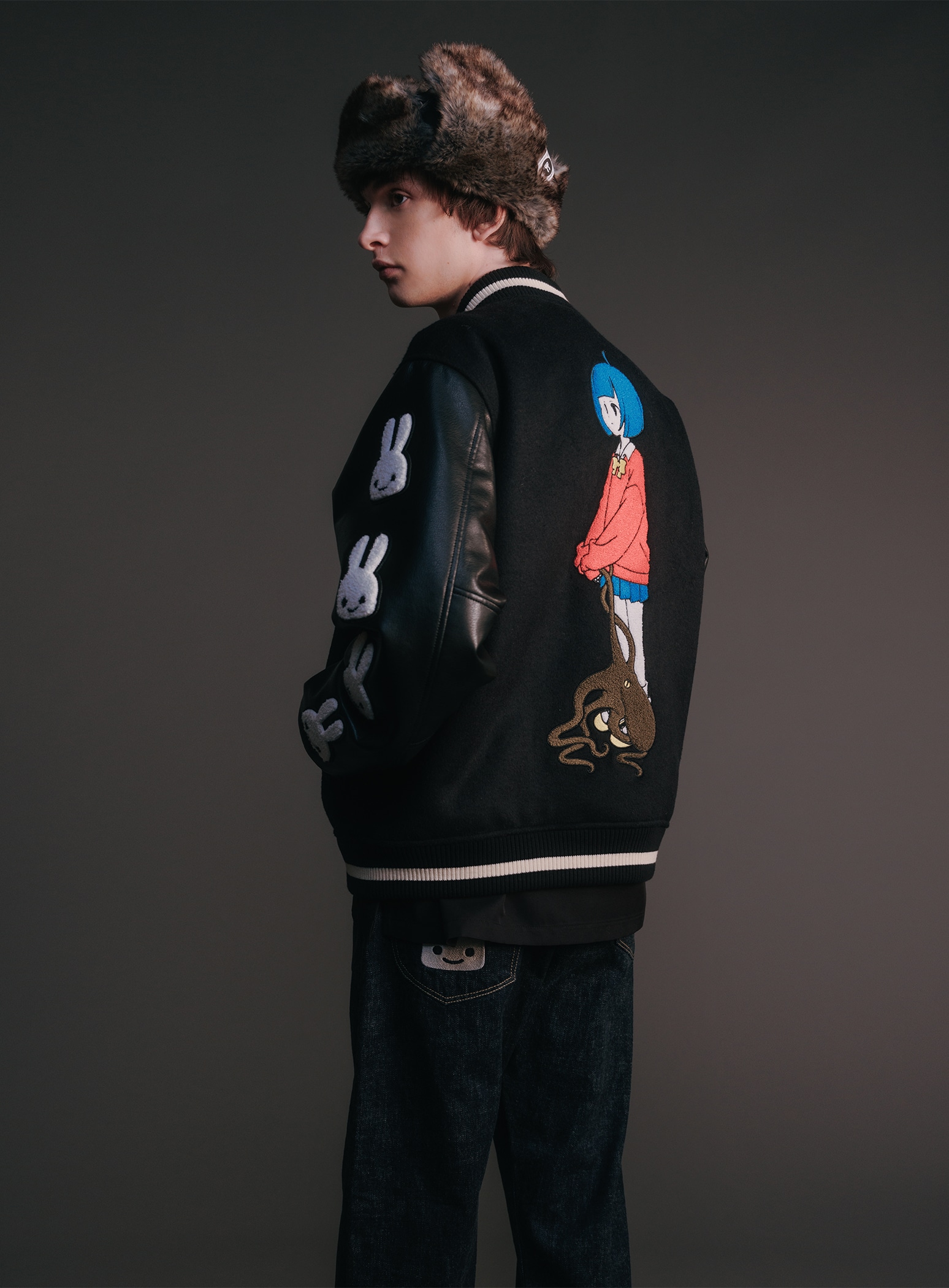 ウサギと人間のメルトンスタジャン｜ウサギがいる｜CUNE ONLINE STORE