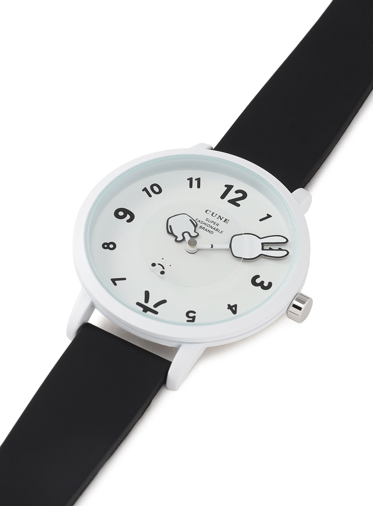 シリコンバンドウォッチ 2秒うさちゃん｜ウサギがいる｜CUNE ONLINE STORE