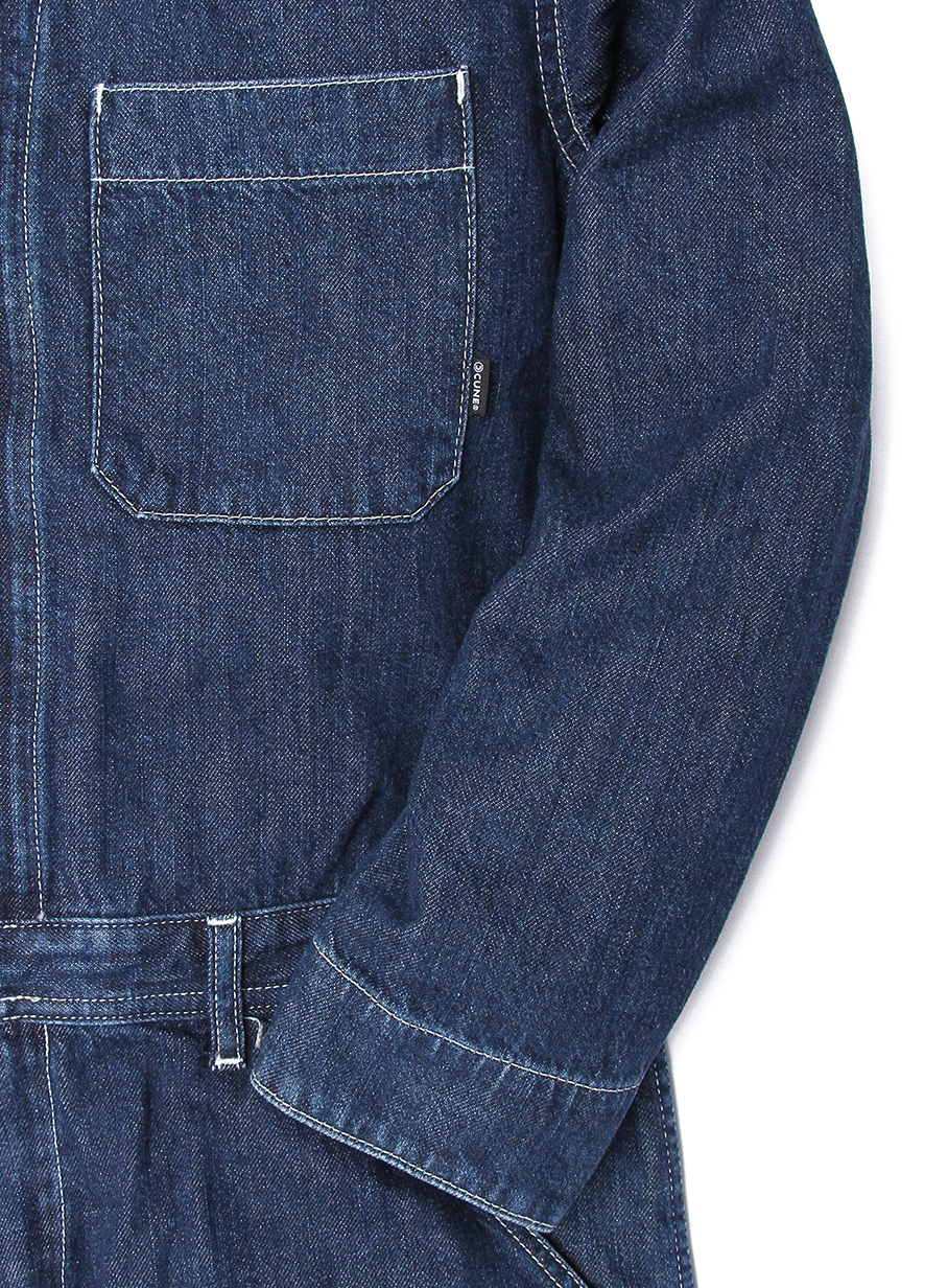 つなぎ デニム｜ウサギがいる｜CUNE ONLINE STORE