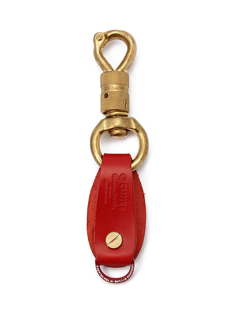 ゴツいレザーキーホルダー｜ウサギがいる｜CUNE ONLINE STORE