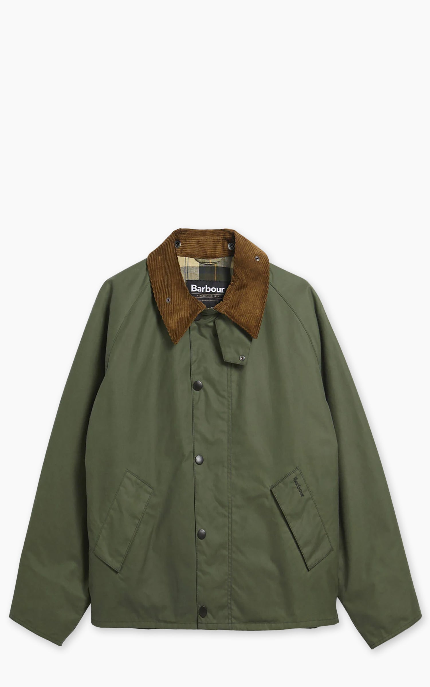 Barbour Beaufort Wax Jacket Navy