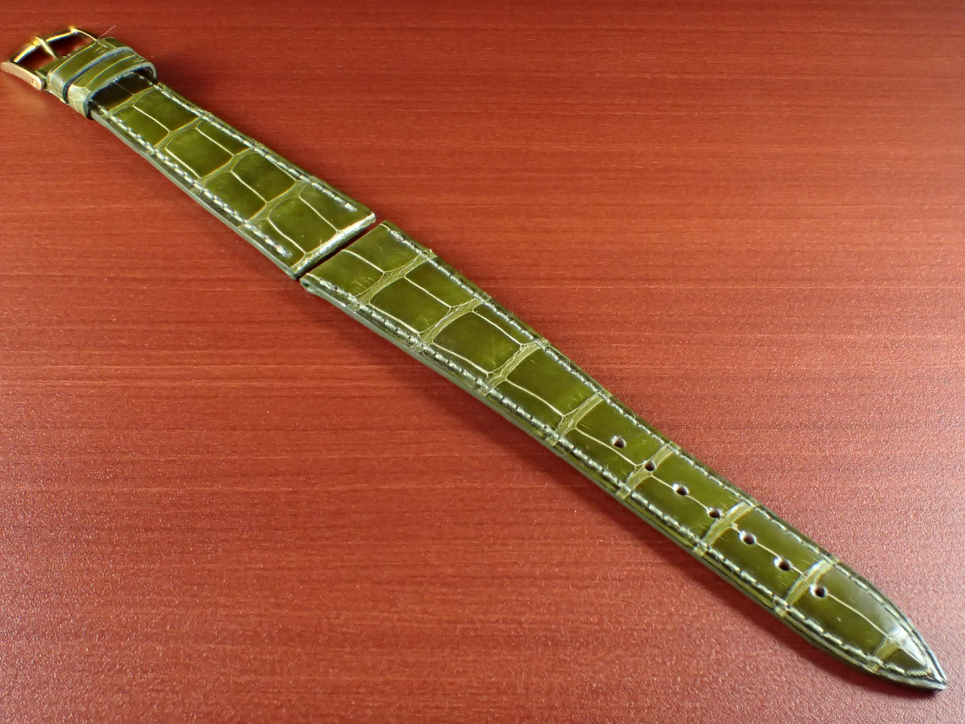 ジャン・クロード ペラン革ベルト（オールドペラン）クロコダイル