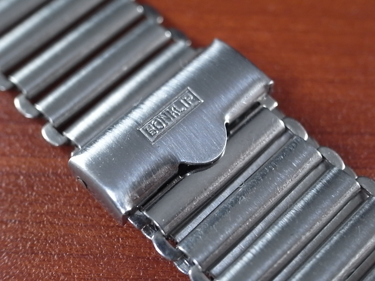 ボンクリップ バンブーブレス SS ブロック体ロゴ 16mmタイプ 16mm