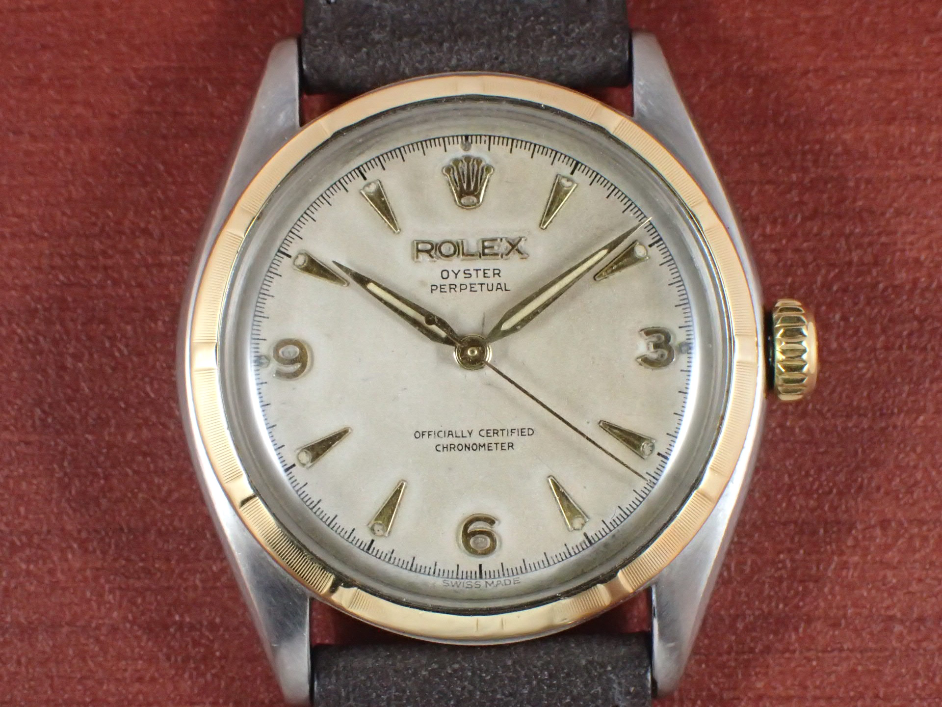 ロレックス セミバブルバック YG/SS Ref.6085 1950年代 | VINTAGE