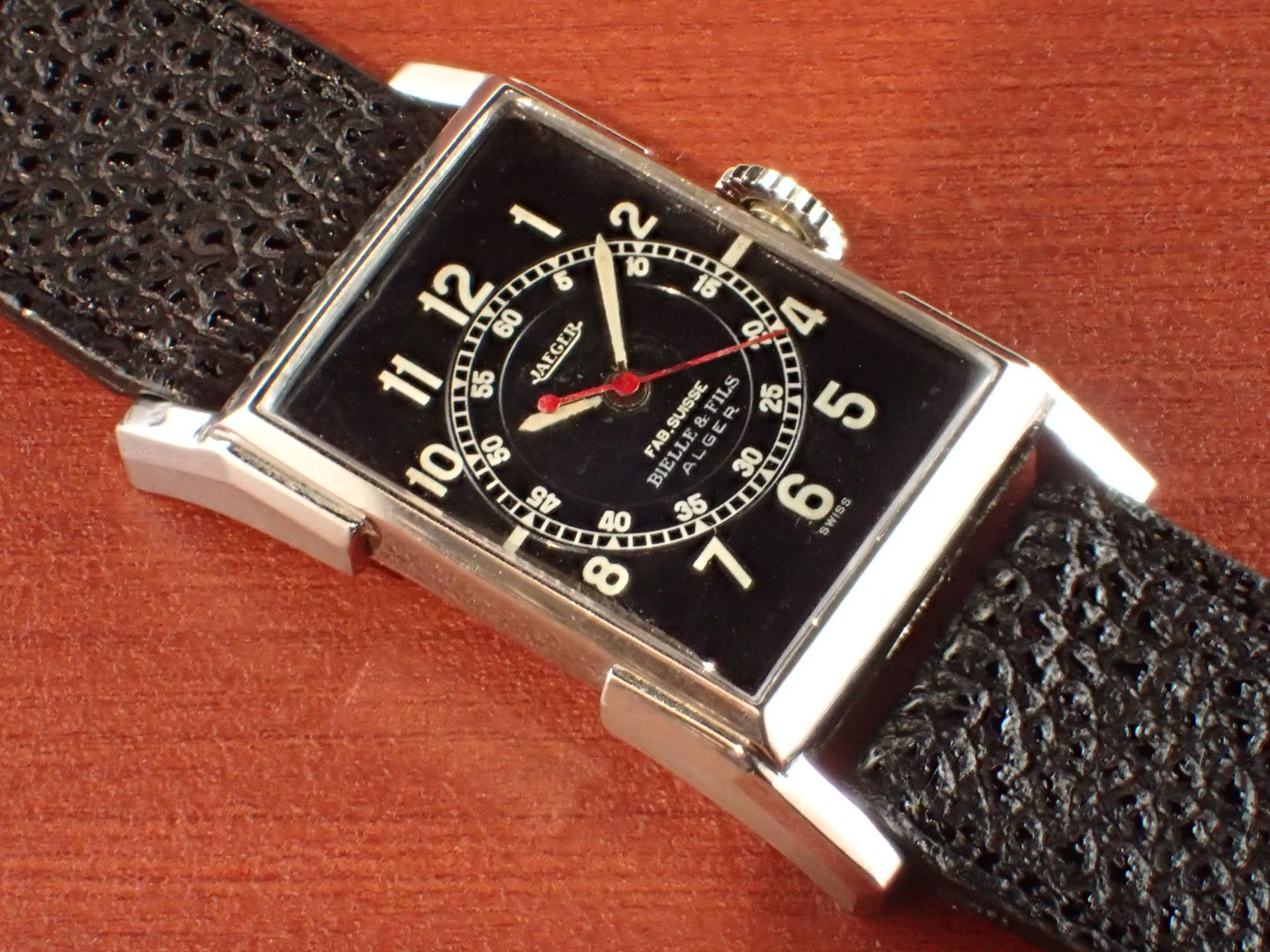 ジャガールクルト レクタンギュラー ブラックDL 1930年代 | VINTAGE