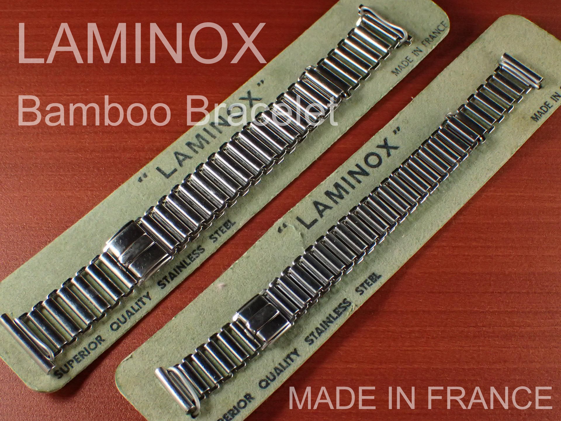 ラミノックス バンブーブレス ニューオールドストック入荷