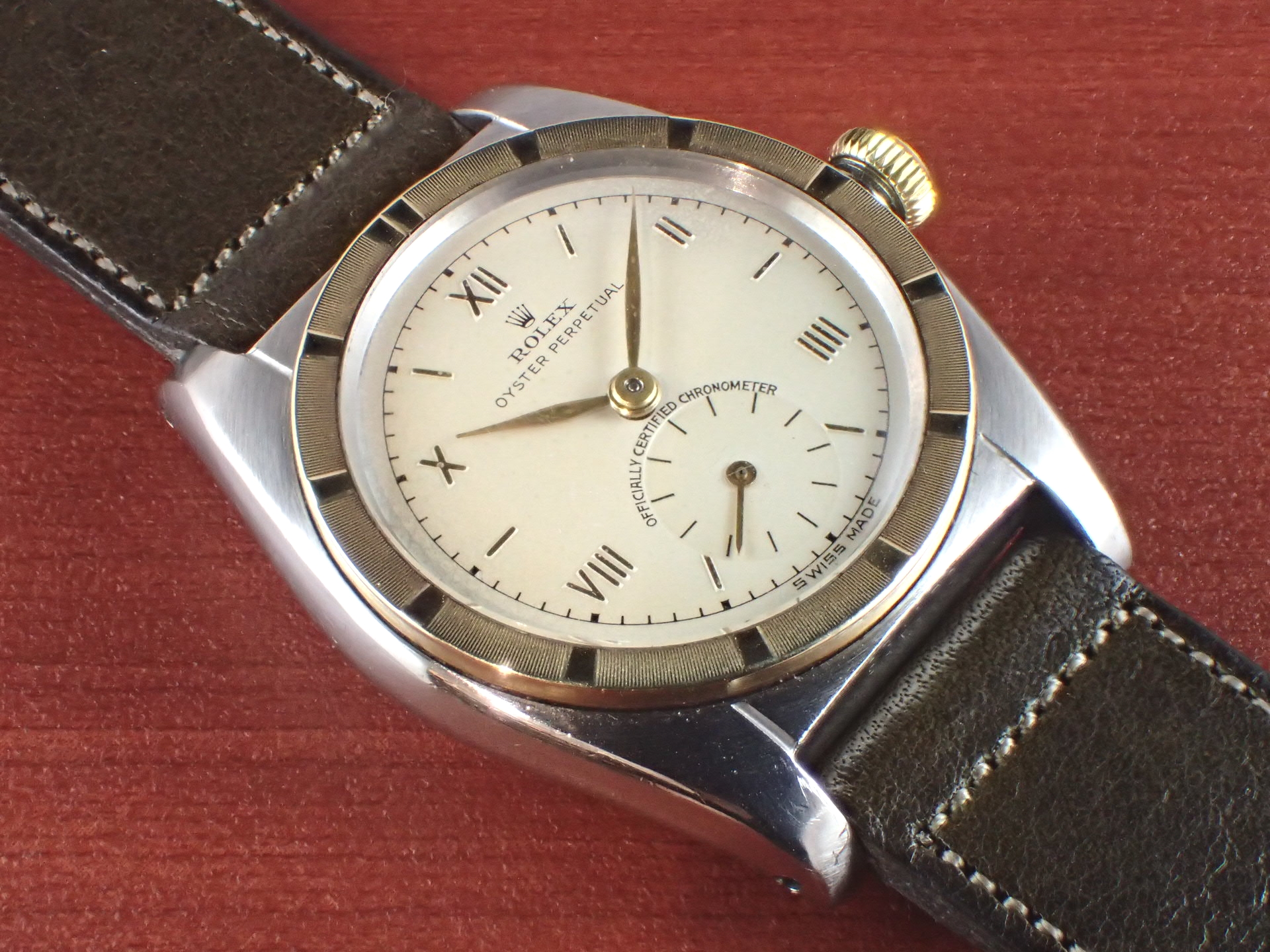 ロレックス バブルバック YG/SS コンビ Ref.5013 1940年代 | VINTAGE