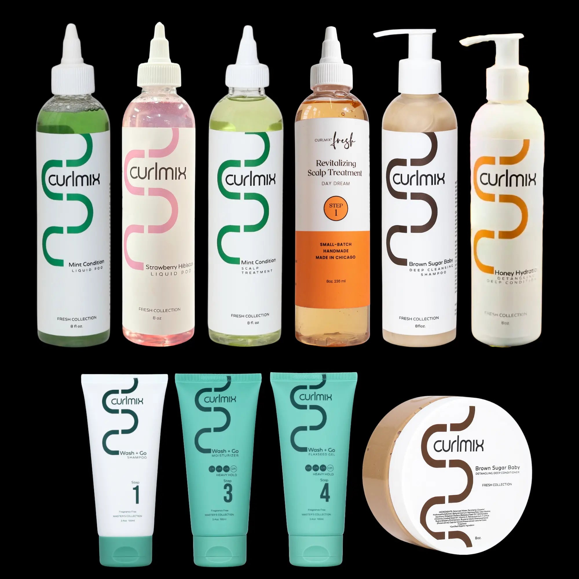 Wash and Go Flaxseed Gel – Medium Hold Definition for Soft, Frizz