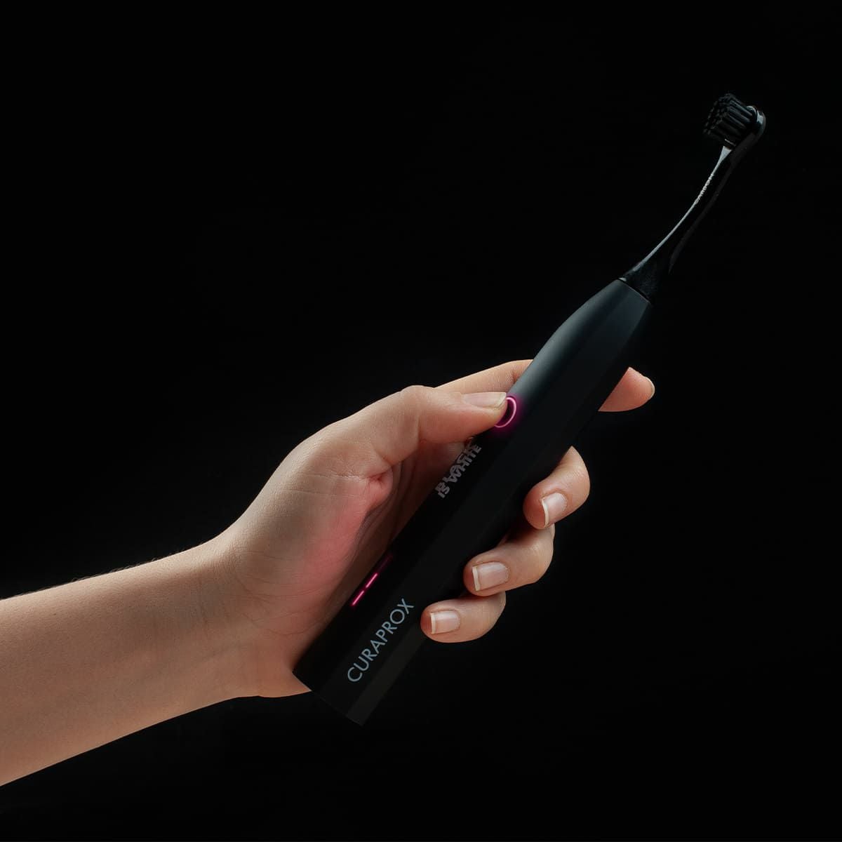 クラプロックス 音波式電動歯ブラシ ブラックイズホワイト （Black is